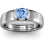  Spectacular Sophie Bezel Set Round Stone Ring