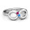  Twosome Infinity Ring