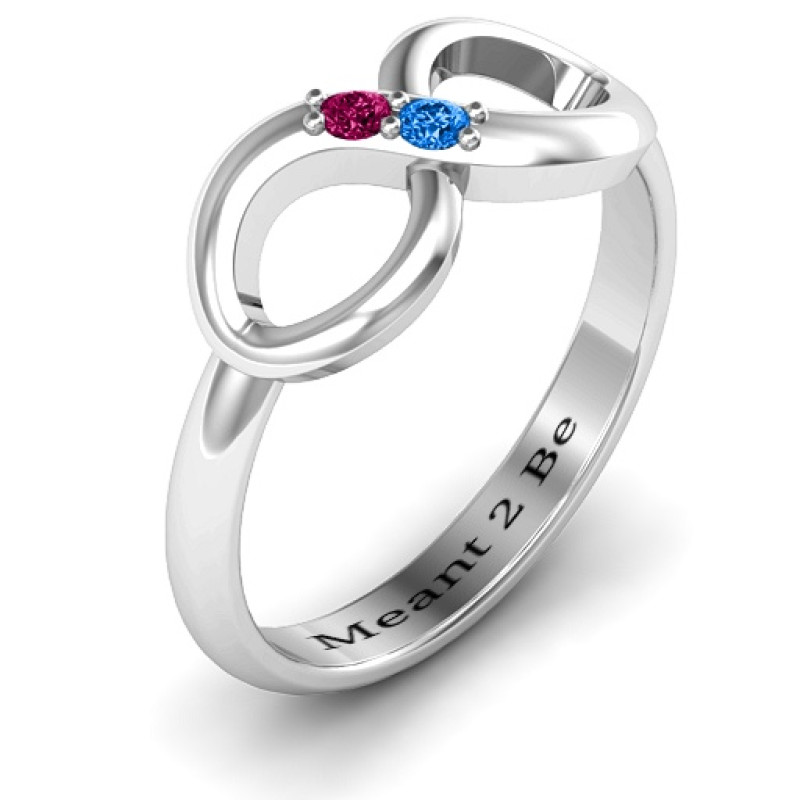 Twosome Infinity Ring Twosome Infinity Ring gallery image