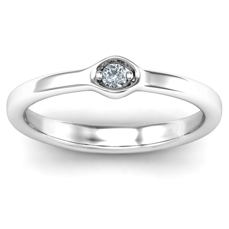 Infinite Wave Multi-Stone Ring product image