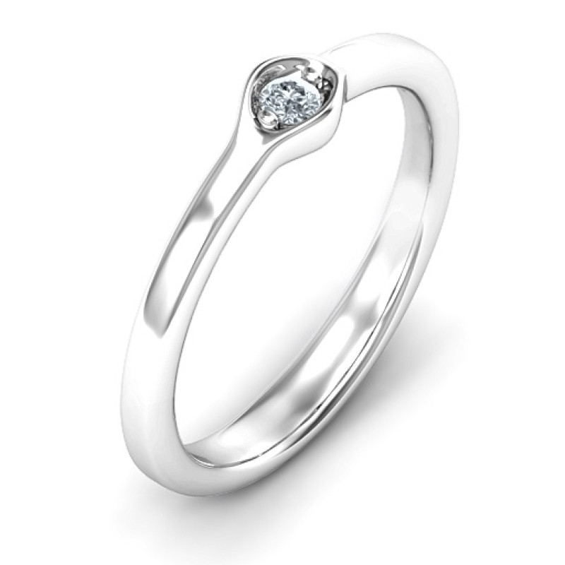 Infinite Wave Multi-Stone Ring product image