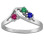 1-5 Stone Crest Ring