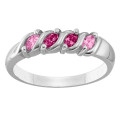 2–6 Marquise S-Curve Ring 2–6 Marquise S-Curve Ring with marquise stone setting