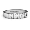 2016 Roman Numeral Graduation Ring 2016 Roman numeral graduation ring
