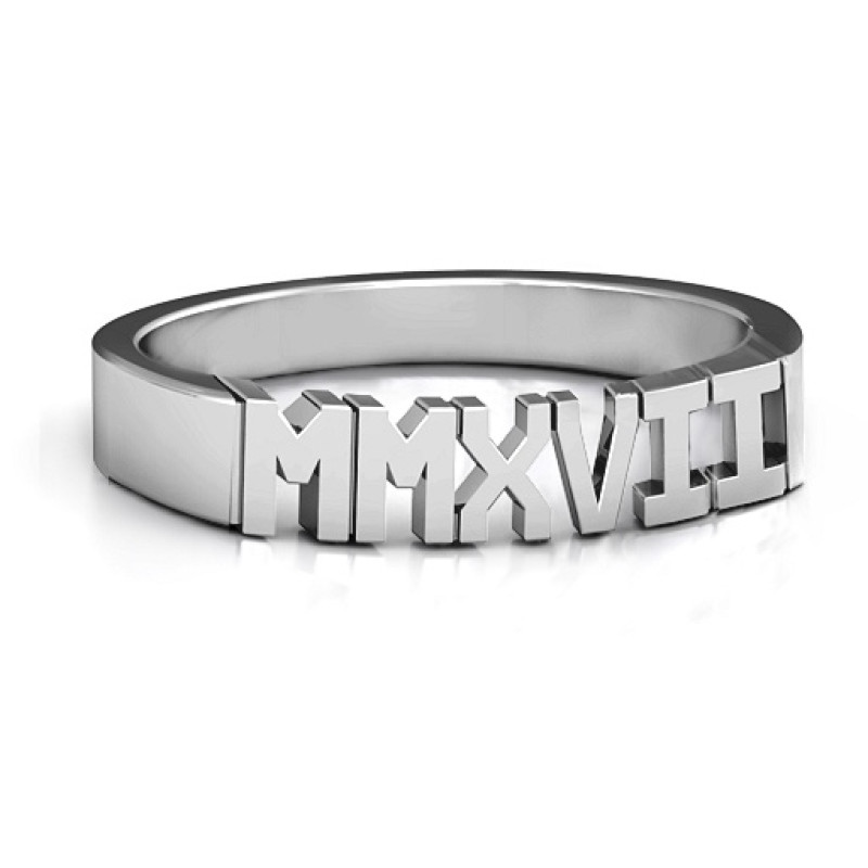 2017 Roman Numeral Graduation Ring 2017 Roman numeral graduation ring