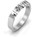 2017 Roman Numeral Graduation Ring Detail 2017 Roman numeral graduation ring detail