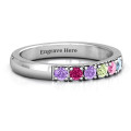 3–11 Stone Affinity Ring 3–11 Stone Affinity Ring personalised with birthstones
