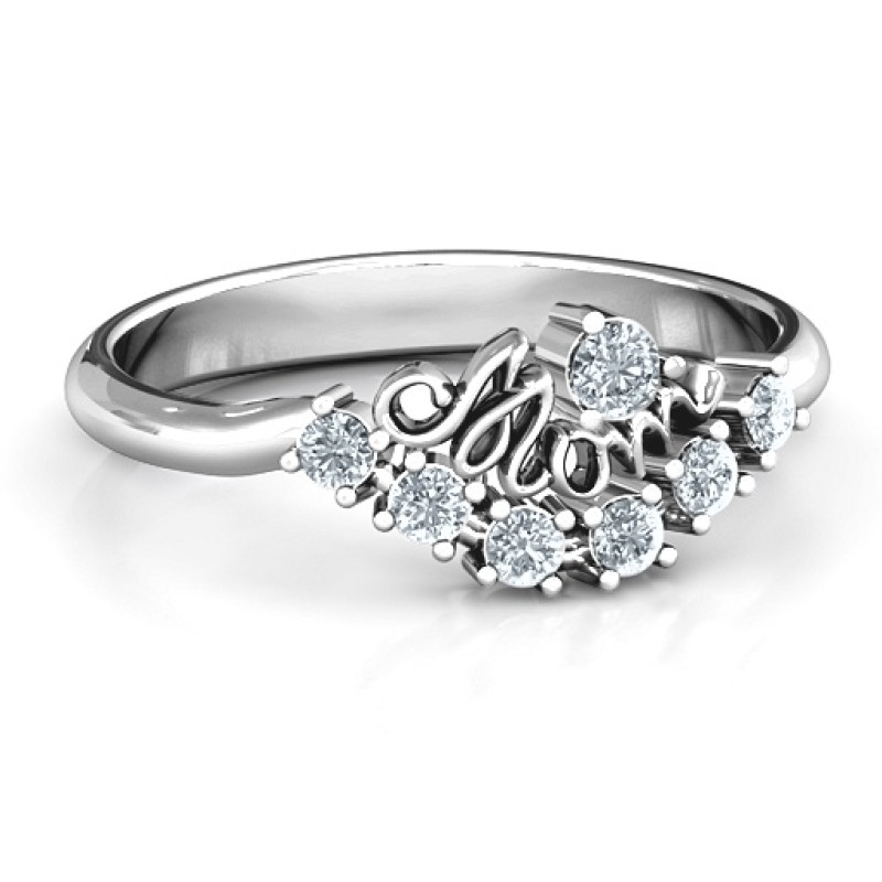 Mom's 4-9 Stone Glimmering Love Ring Mom's 4-9 Stone Glimmering Love Ring