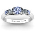 5-Stone Graduated Ring View 5-stone graduated ring product view