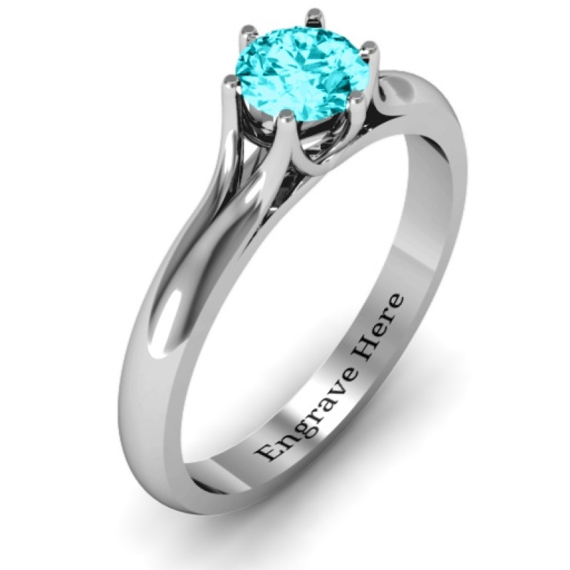 6 Prong Solitaire Ring 6 Prong Solitaire Ring product image