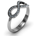 Accented Infinity Ring Accented Infinity Ring product view