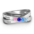 Across My Heart 4-Stone Ring Across My Heart 4-Stone Ring