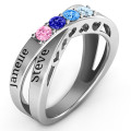 Across My Heart 4-Stone Ring Across My Heart 4-Stone Ring product image