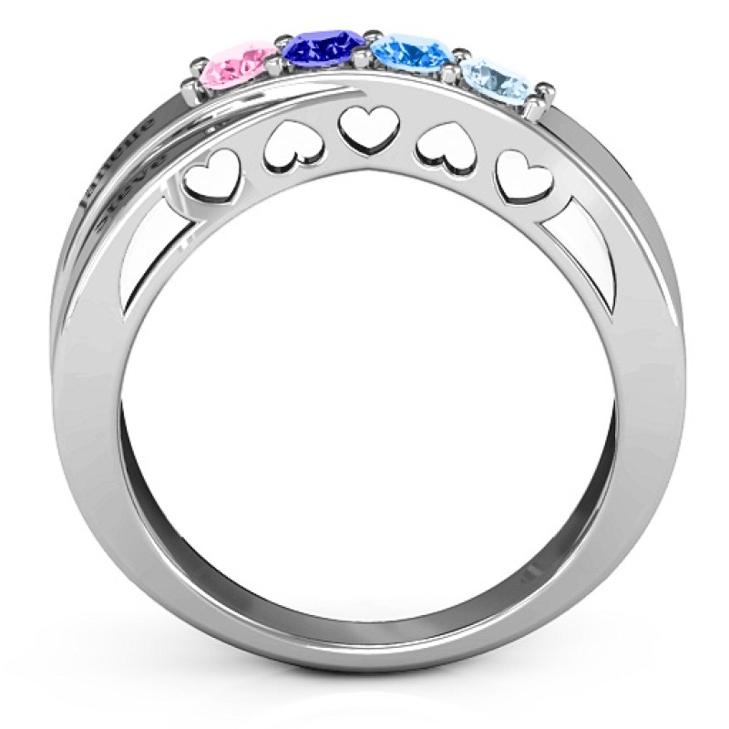 Across My Heart 4-Stone Ring Across My Heart 4-Stone Ring product image