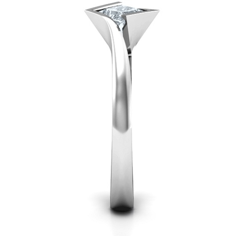 Alexandra Princess Cut Ring view