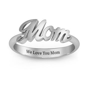 All About Mom Name Ring All About Mom Name Ring