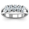 Angled Marquise Ring - View 2 Angled Marquise Ring alternate product view