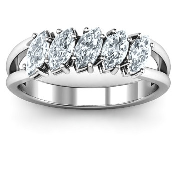 Angled Marquise Ring Angled Marquise Ring