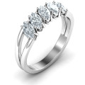 Angled Marquise Ring - View 3 Angled Marquise Ring alternate product view