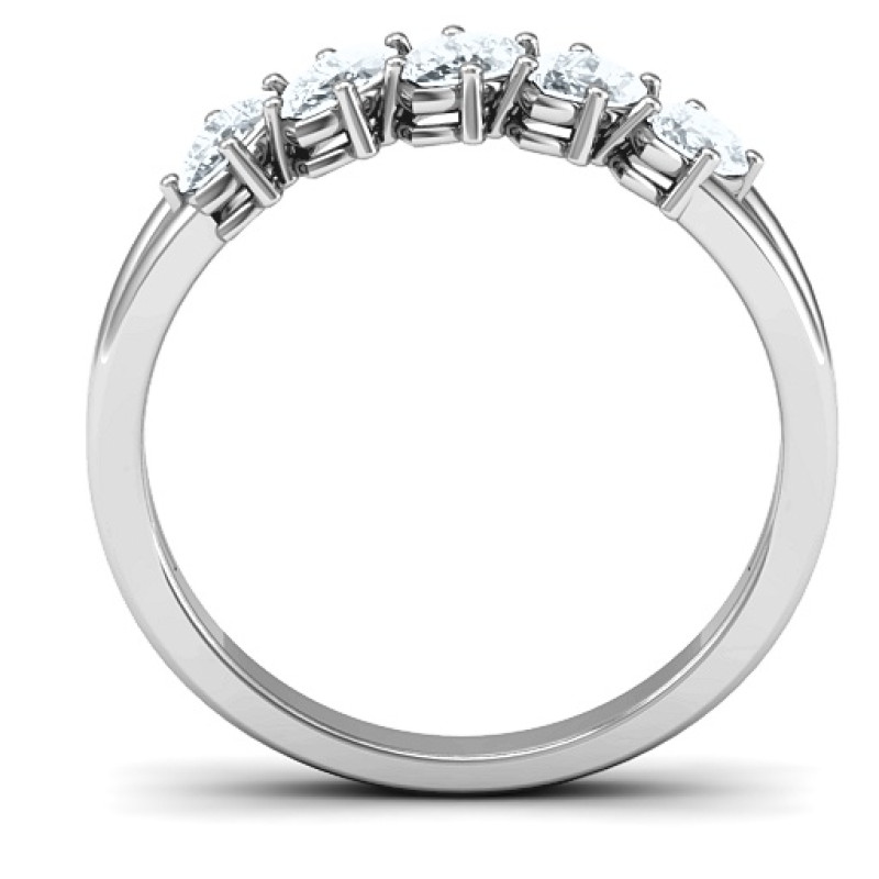 Angled Marquise Ring - View 4 Angled Marquise Ring alternate product view