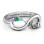 Aunt's Infinite Love Ring with Stones