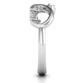 Aunt's Infinite Love Ring with Stones - View 5 Aunt's Infinite Love Ring with Stones product view