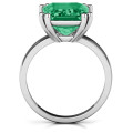 Basket Set Emerald Cut Ring View Basket-set emerald cut ring view