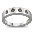 Belt Ring with 2–6 Round Stones Belt ring with round stones
