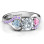 Blast of Love Ring with Accents