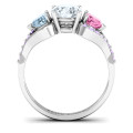 Blast of Love Ring with Accents Blast of Love Ring with heart side stones and accent stones