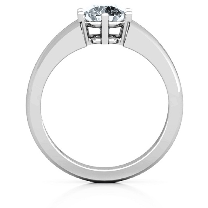 Bold Devotion Solitaire Ring product view