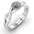 Braided Floral Cluster Ring product view