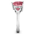 Brilliant Love Accented Heart Ring gallery view