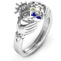 Caged Hearts Claddagh Ring product view Caged Hearts Claddagh Ring product view