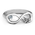 Celebrate 21 Infinity Ring Celebrate 21 Infinity Ring with personalisation options