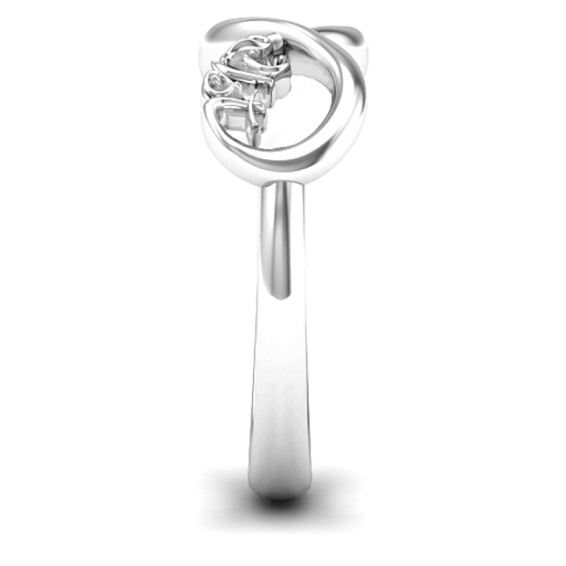Celebrate 21 Infinity Ring Celebrate 21 Infinity Ring with personalisation options