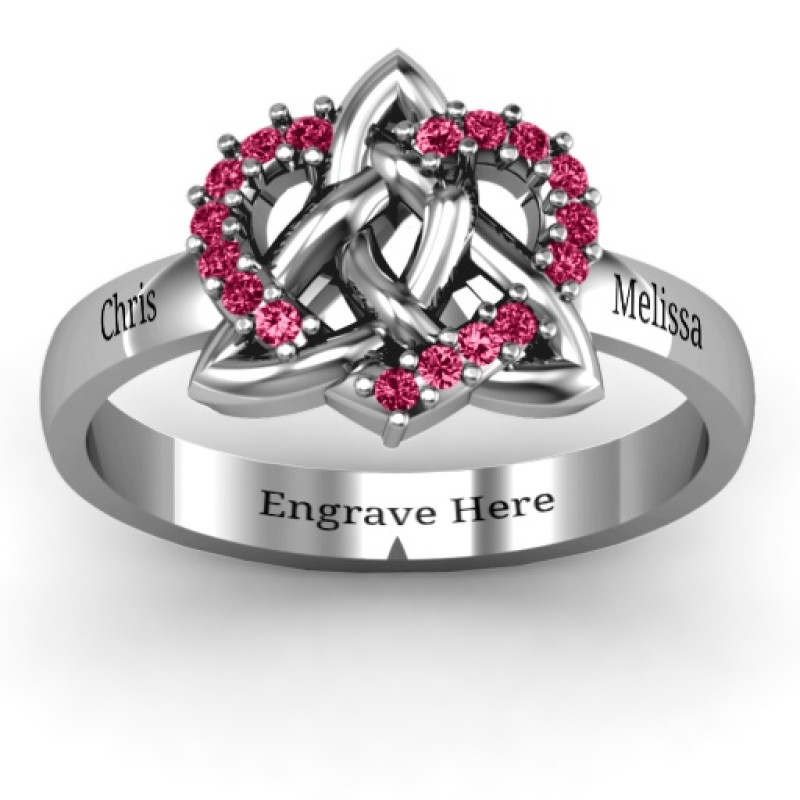 Celtic Heart Ring product view