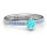 Centre Round Stone Ring with Twin Accent Rows