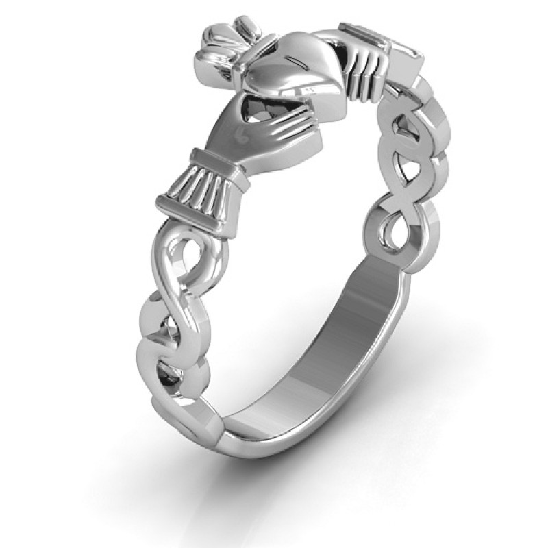 Classic Infinity Claddagh Ring Classic Infinity Claddagh Ring product image