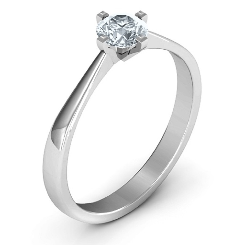 Classic Round Solitaire Ring Classic Round Solitaire Ring product image