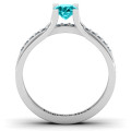 Column Set Solitaire Ring Column Set Solitaire Ring product image