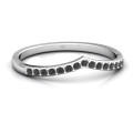 Crown Shape Accent Ring Crown Shape Accent Ring with round accent stones