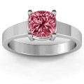 Cushion Cut Solitaire Ring Cushion Cut Solitaire Ring product view