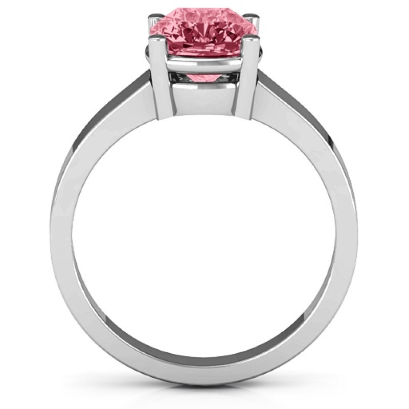 Cushion Cut Solitaire Ring Cushion Cut Solitaire Ring product view