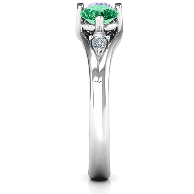 Darling Duo Double Gemstone Ring product view