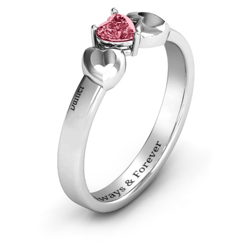 Darling Heart Wraparound Ring product view