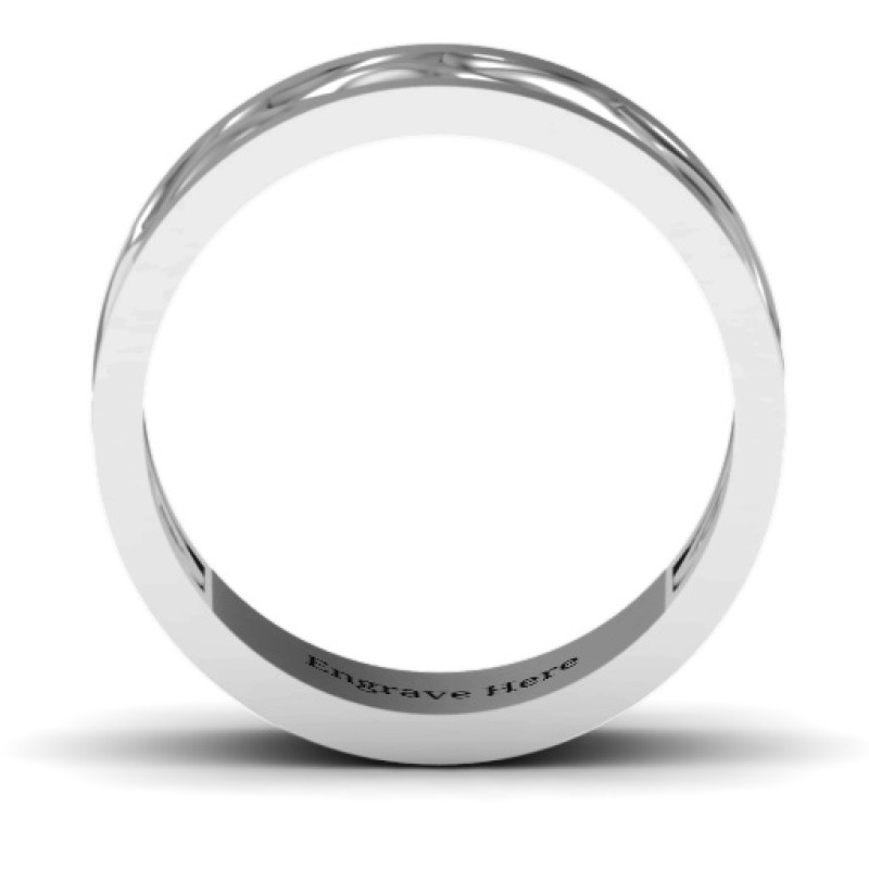 Diadem Infinity Men's Ring – Product View Diadem Infinity Men's Ring product view