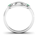 Double Stone Karma Ring Double Stone Karma Ring product view