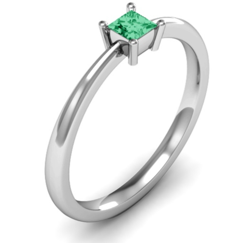 Personalised Princess Cut Ring Personalised Princess Cut ring product image