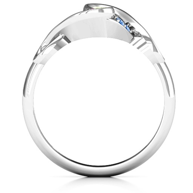 Element of Infinity Two Stone Ring Element of Infinity Two Stone Ring product view
